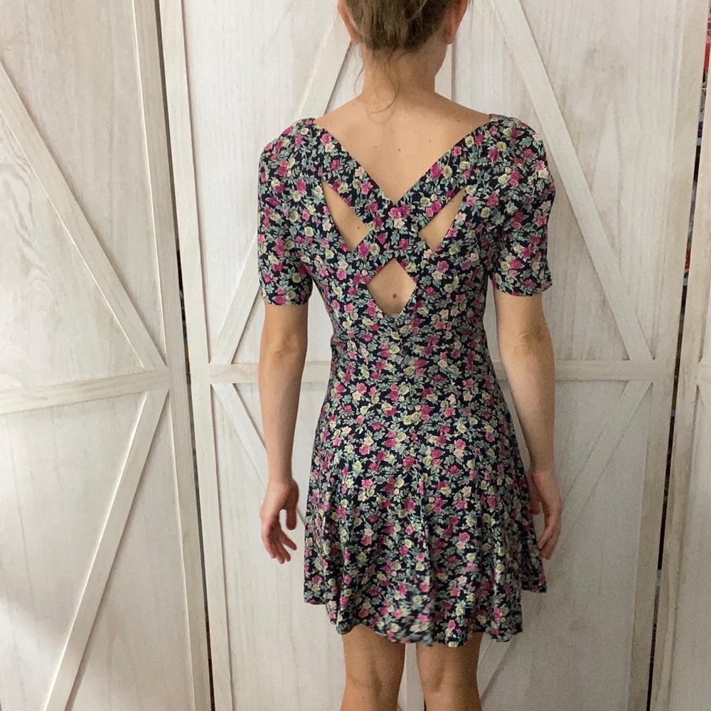 90s vintage grunge floral dress by Rampage